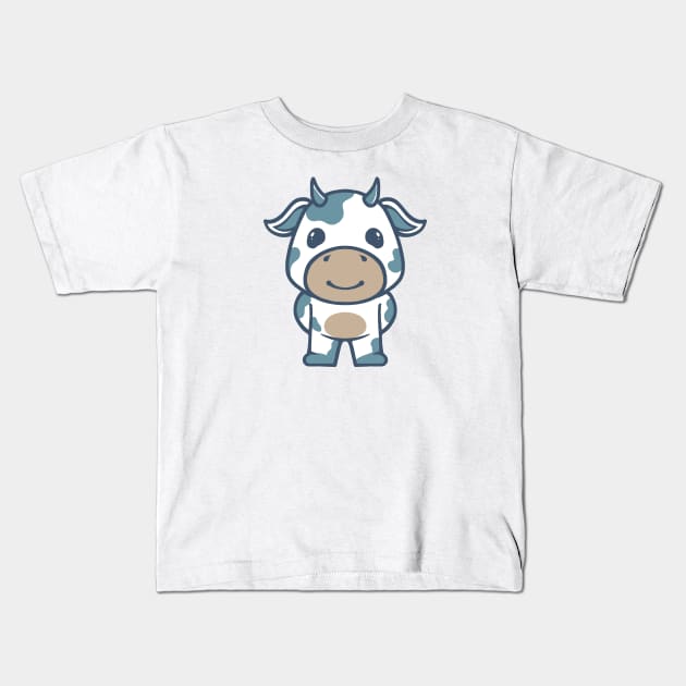 CUTE COW Kids T-Shirt by BERKAH SERAWUNG